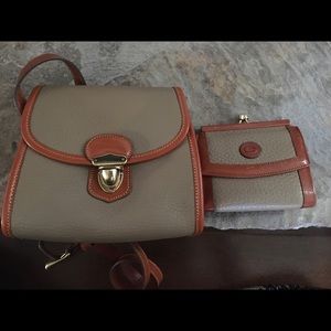 Vintage Dooney and Bourke purse and wallet set